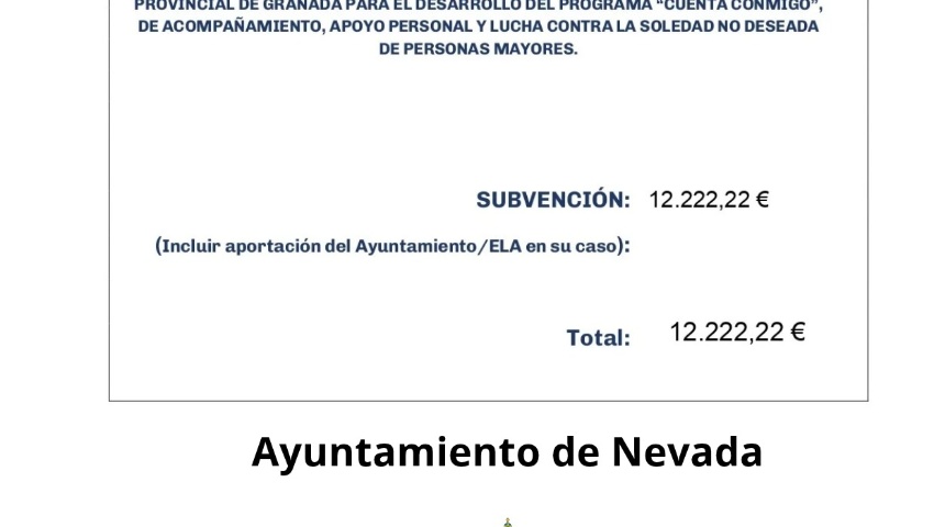 Imagen Subvención